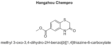 Methyl 3-oxo-3,4-dihydro-2H-1,4-benzothiazine-6-carboxylate 