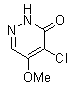 4-氯-5-甲氧基噠嗪-3(2H)-酮