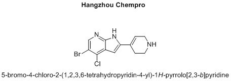 5-bromo-4-chloro-2-(1,2,3,6-tetrahydropyridin-4-yl)-1H-pyrrolo[2,3-b]pyridine