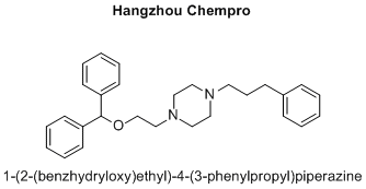 1-(2-(benzhydryloxy)ethyl)-4-(3-phenylpropyl)piperazine