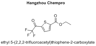 ethyl 5-(2,2,2-trifluoroacetyl)thiophene-2-carboxylate