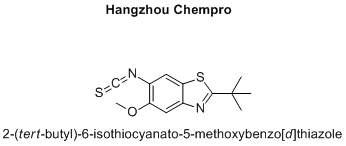 2-(tert-butyl)-6-isothiocyanato-5-methoxybenzo[d]thiazole