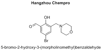 5-bromo-2-hydroxy-3-(morpholinomethyl)benzaldehyde