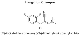 (E)-2-(2,4-difluorobenzoyl)-3-(dimethylamino)acrylonitrile