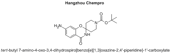 tert-butyl 7-amino-4-oxo-3,4-dihydrospiro[benzo[e][1,3]oxazine-2,4'-piperidine]-1'-carboxylate