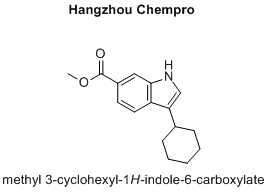 methyl 3-cyclohexyl-1H-indole-6-carboxylate