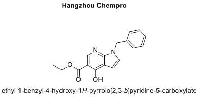 ethyl 1-benzyl-4-hydroxy-1H-pyrrolo[2,3-b]pyridine-5-carboxylate