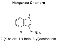 2-(4-chloro-1H-indol-3-yl)acetonitrile