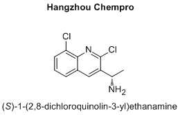 (S)-1-(2,8-dichloroquinolin-3-yl)ethanamine