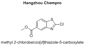 methyl 2-chlorobenzo[d]thiazole-5-carboxylate