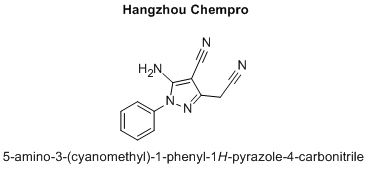 5-amino-3-(cyanomethyl)-1-phenyl-1H-pyrazole-4-carbonitrile