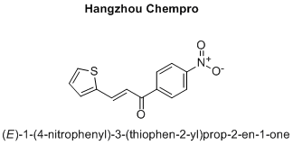 (E)-1-(4-nitrophenyl)-3-(thiophen-2-yl)prop-2-en-1-one