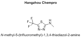 N-methyl-5-(trifluoromethyl)-1,3,4-thiadiazol-2-amine