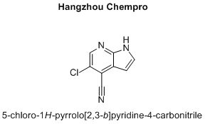 5-chloro-1H-pyrrolo[2,3-b]pyridine-4-carbonitrile