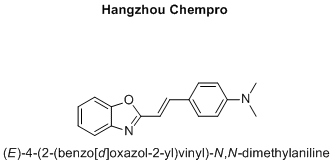 (E)-4-(2-(benzo[d]oxazol-2-yl)vinyl)-N,N-dimethylaniline