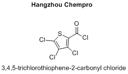 3,4,5-trichlorothiophene-2-carbonyl chloride