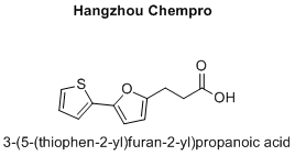 3-(5-(thiophen-2-yl)furan-2-yl)propanoic acid