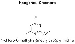 4-chloro-6-methyl-2-(methylthio)pyrimidine